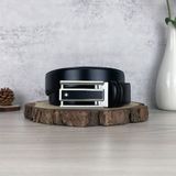  Thắt lưng Monblanc Black/brown  reversible leather belt 