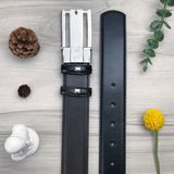  Thắt lưng Monblanc Black/brown  reversible leather belt 