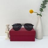  Mắt kính  FERRAGAMO Grey Aviator Men 