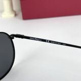  Mắt kính  FERRAGAMO Grey Aviator Men 