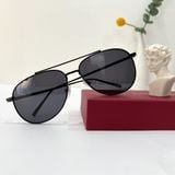  Mắt kính  FERRAGAMO Grey Aviator Men 