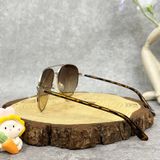  Mắt Kính Calvin Klein Brown Gradient Pilot Unisex Sunglasses 