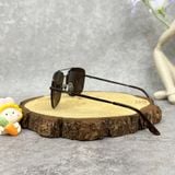  Mắt Kính Calvin Klein Brown Navigator Men's Sunglasses 