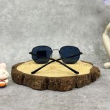  Mắt Kính Ray-Ban Dark Blue Geometric Unisex Sunglasses Cao Cấp 