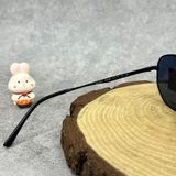  Mắt Kính Ray-Ban Dark Blue Geometric Unisex Sunglasses Cao Cấp 