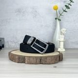  Thắt lưng Monblanc Black 30 mm leather belt 