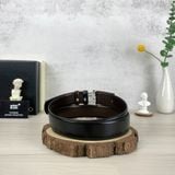  Thắt lưng Monblanc Black/brown  reversible leather belt 