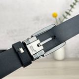  Thắt lưng Monblanc Black 30 mm leather belt 