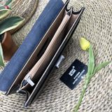  Handbag Cầm Tay Nam MonBlanc Vân Da Selection Cao Cấp 