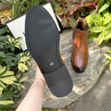  [HÀNG ORDER] Homme Chieti - Classic Italian Black/Brown Leather Boot 