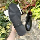  [HÀNG ORDER] Homme Chieti - Classic Italian Black/Brown Leather Boot 