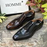  [HÀNG ORDER] Homme Messina  – Handcrafted Patent Leather Oxford Shoes 