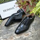  [HÀNG ORDER] Homme Messina  – Handcrafted Patent Leather Oxford Shoes 