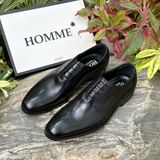  [HÀNG ORDER] Homme Viterbo - Men's Plain Toe Brogues Oxfords Formal Shoes 