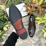  [HÀNG ORDER] Homme Viterbo - Men's Plain Toe Brogues Oxfords Formal Shoes 