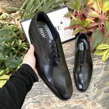  [HÀNG ORDER] Homme Viterbo - Men's Plain Toe Brogues Oxfords Formal Shoes 