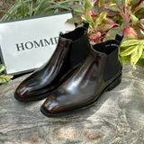  [HÀNG ORDER] Homme Ragusa - Classic Leather Chelsea Boots 
