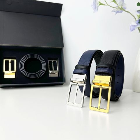  Set Thắt Lưng Cao Cấp Homme Turin - Luxury Italian Genuine Leather Belt 