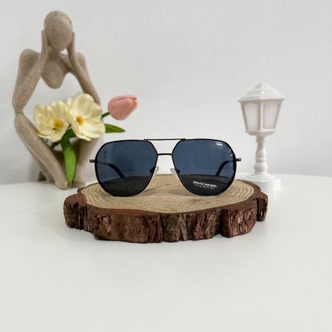  Mắt kính nam SKECHERS Blue Pilot Men's Sunglasses 