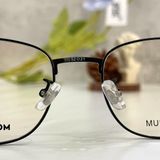  Mắt kính Monblanc - MB0134O Semi Matte Black Round Men Eyeglasses 
