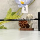  Mắt kính Monblanc - MB0134O Semi Matte Black Round Men Eyeglasses 