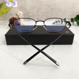  Mắt kính Monblanc - MB0134O Semi Matte Black Round Men Eyeglasses 