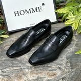  [HÀNG ORDER] Homme Fiumicino - Classic Loafer Italian Leather Dress Shoes 