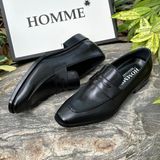  [HÀNG ORDER] Homme Fiumicino - Classic Loafer Italian Leather Dress Shoes 