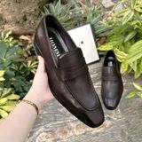  [HÀNG ORDER] Homme Fiumicino - Classic Loafer Italian Leather Dress Shoes 