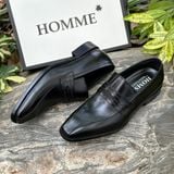  [HÀNG ORDER] Homme Taranto - Patina Loafer Leather Dress Shoes 