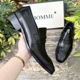  [HÀNG ORDER] Homme Taranto - Patina Loafer Leather Dress Shoes 