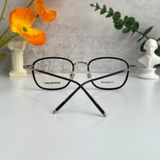  Mắt kính cận Monblanc MB0161O 001 Black-Silver Glasses 
