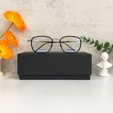  Mắt kính cận Monblanc MB0161O 001 Black-Silver Glasses 