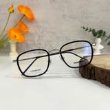  Mắt kính cận Monblanc MB0161O 001 Black-Silver Glasses 