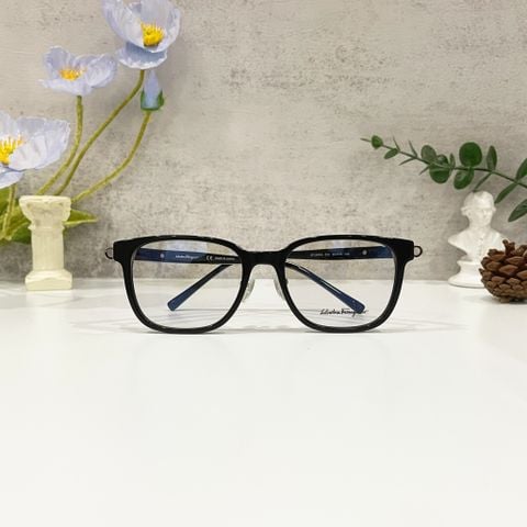  Mắt kính cận Salvatore Ferra.gamo Black Unisex Eyeglasses 
