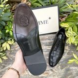  [HÀNG ORDER] Homme Bisceglie – Elegant Cap Toe Semi Brogue Oxford Shoes 