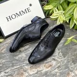  [HÀNG ORDER] Homme Guidonia Montecelio – Premium Full Brogue Wingtip Oxford Shoes 