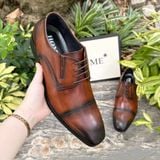  [HÀNG ORDER] Homme Teramo - Men's Classic Patina Derby Shoes 