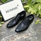  [HÀNG ORDER] Homme Ercolano - Italian Patina Leather Oxford Shoes 