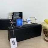  Mắt Kính MonBlanc Clear Demo Lens Rectangular Men's Eyeglasses 
