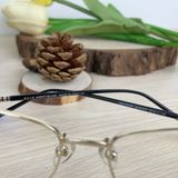  Mắt Kính MonBlanc Clear Demo Lens Rectangular Men's Eyeglasses 