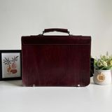  Cặp da Homme Ferrara - Handcrafted Leather Briefcase 