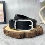  Thắt Lưng Cao Cấp Montblanc Black/Brown Reversible 35mm Genuine Leather Belt 