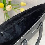  Cặp da doanh nhân MonBlanc Black Slim Document Case 