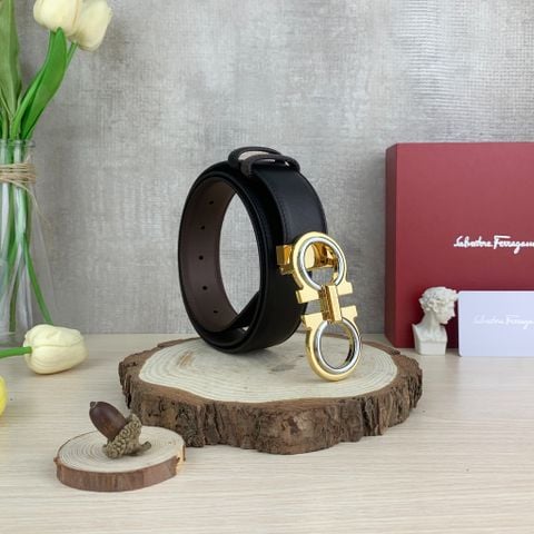  Thắt Lưng Ferragamo Reversible And Adjustable Gancini Belt 