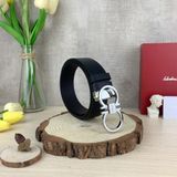  Thắt Lưng Ferragamo Reversible And Adjustable Gancini Belt 