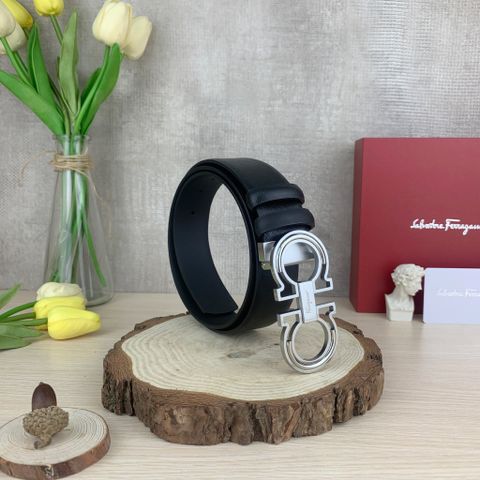  Thắt Lưng Ferragamo Reversible And Adjustable Gancini Belt 