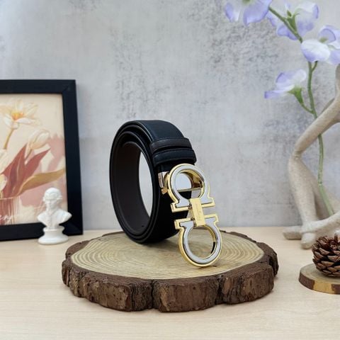  Thắt Lưng Reversible And Adjustable Gancini Belt Cao Cấp 