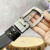  Thắt Lưng Montblanc Convex Reversible Leather Belt - Black/Brown Cao Cấp 