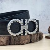  Thắt Lưng Reversible And Adjustable Gancini Belt Cao Cấp 